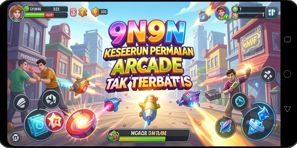 Tangkapan layar permainan <strong>9N9N</strong> yang penuh aksi dan keseruan.