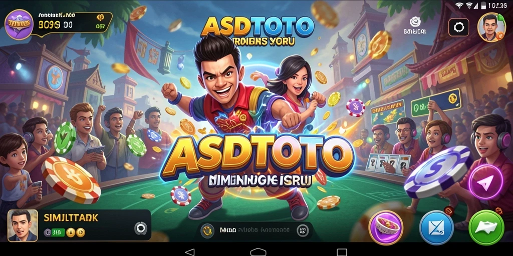 Tampilan gameplay ASDTOTO dengan berbagai skenario simulasi yang menarik.