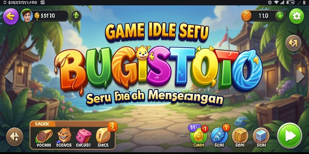 Screenshot gameplay dari BUGISTOTO yang menarik dan seru.