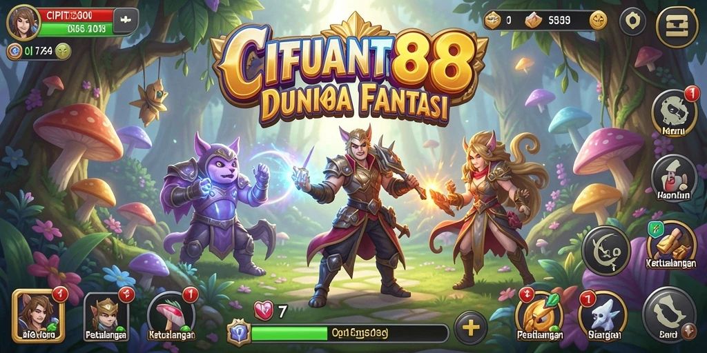 Screenshot gameplay CIPIT88 menampilkan aksi petualangan yang mendebarkan.