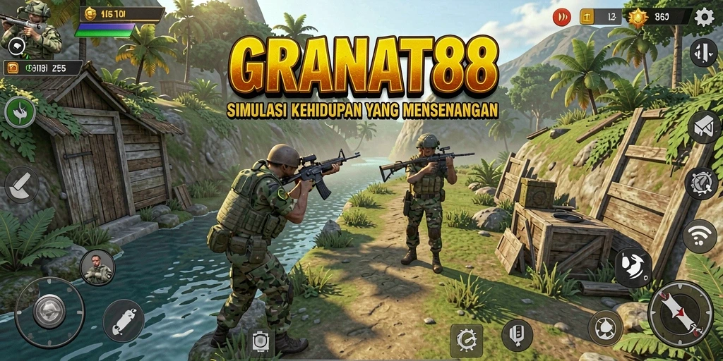 Screenshot GRANAT88 menampilkan gameplay menarik dalam simulasi kehidupan.
