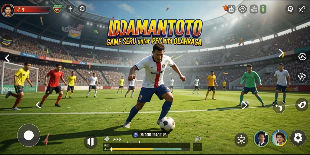 Gameplay menarik dari IDAMANTOTO yang menunjukkan aksi olahraga.