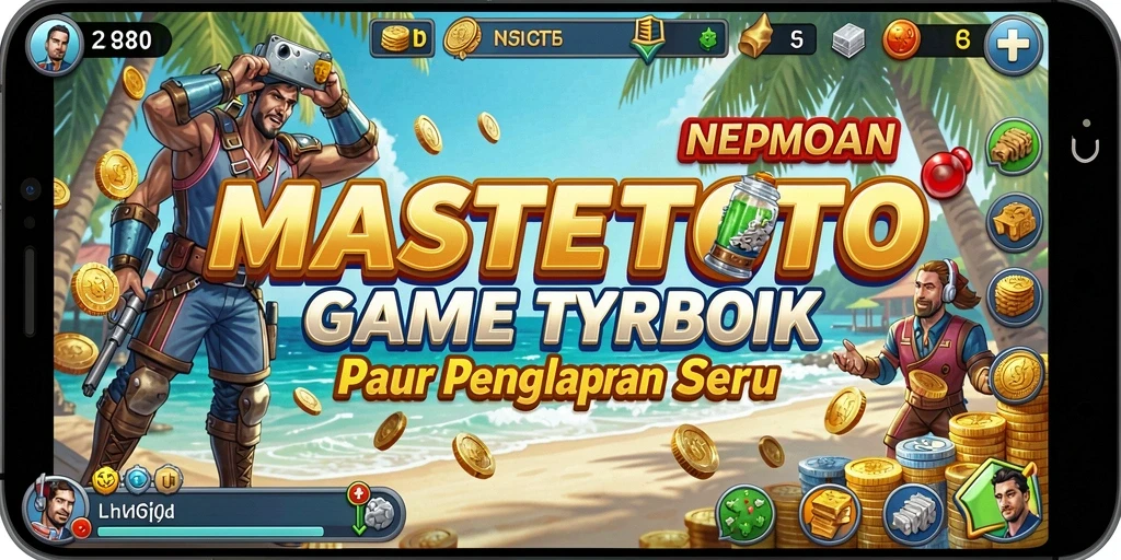 Tampilan gameplay MASTERTOTO yang mendebarkan dengan elemen Tycoon.