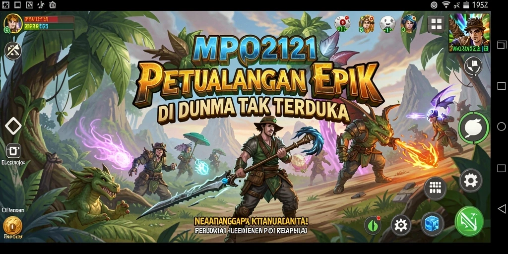Tampilan menarik gameplay MPO2121 yang penuh petualangan.