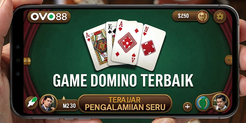 Screenshot OVO88 menampilkan gameplay Domino yang seru dan mengasyikkan.