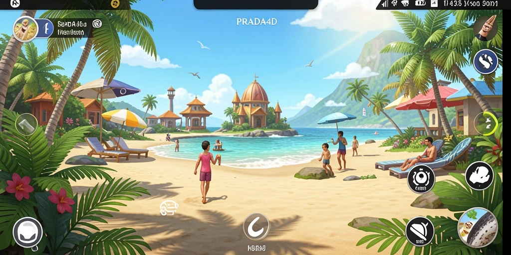 Gameplay seru dan menantang di PRADA4D.