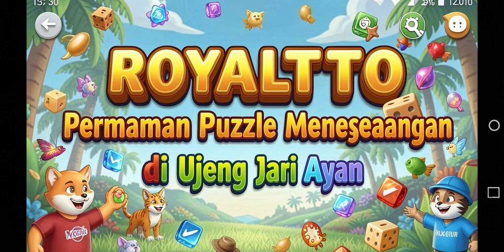 Tangkapan layar gameplay ROYALTOTO yang menunjukkan tantangan puzzle yang menarik.