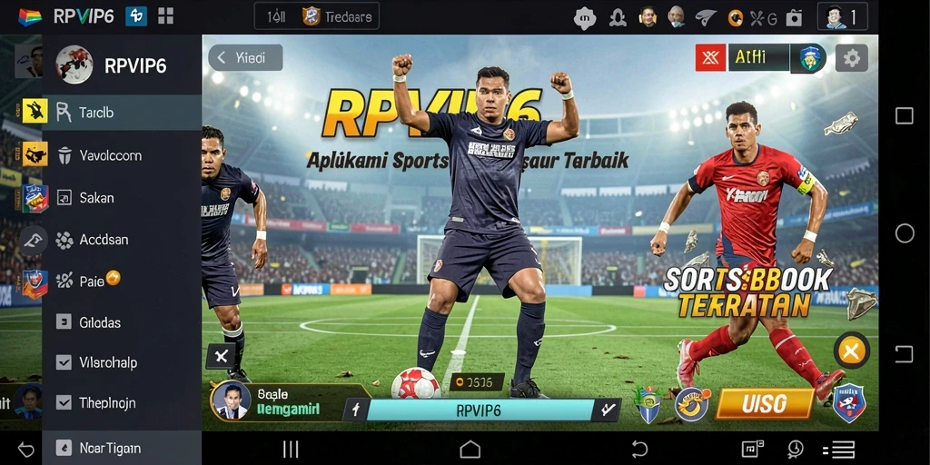 Tampilan gameplay RPVIP6 yang memacu adrenalin dalam taruhan olahraga.