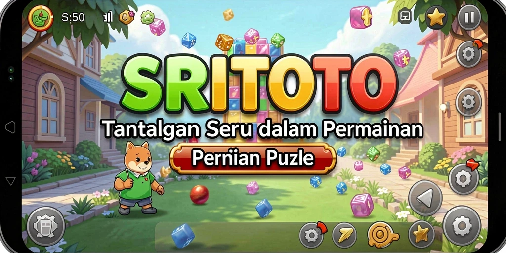 Tampilan gameplay Puzzle di SRITOTO yang menantang dan seru.