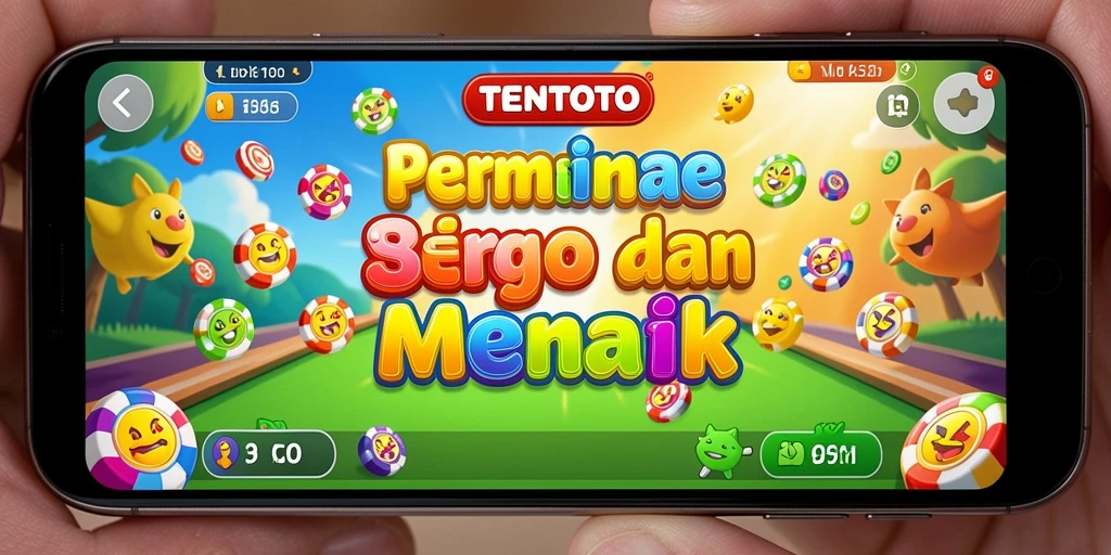 Tampilan gameplay seru dari TENTOTO dengan berbagai tema Bingo.